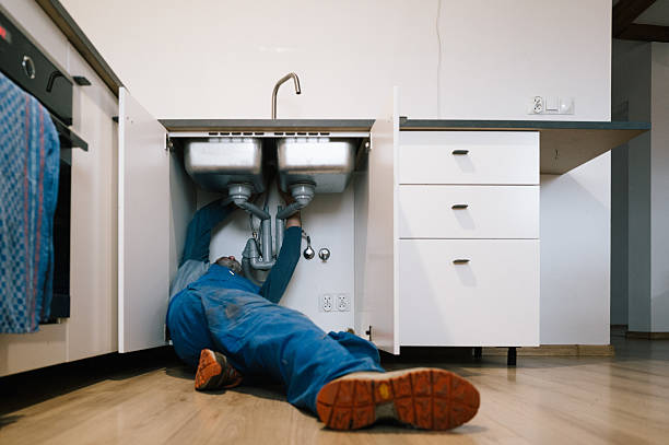 Professional Pipe Repair technician working in Linwood, NC
